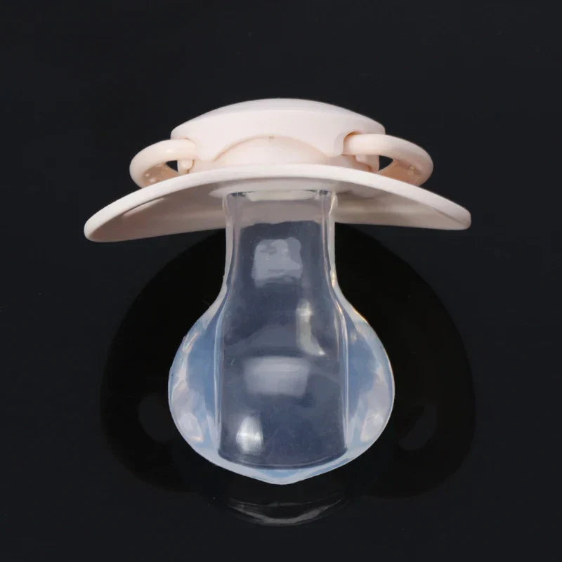 1Pc Custom Big Size Food Grade Silicone Adult Pacifier Funny Parent-child Toys