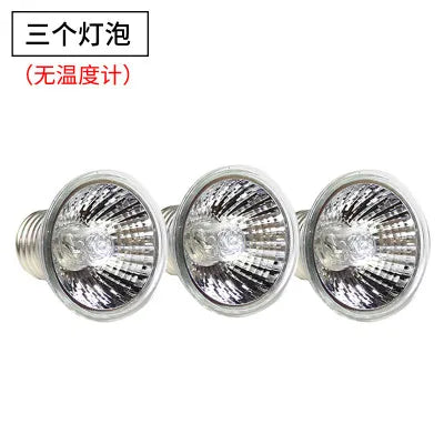 25W UVA&uvb adjust temperature lamps turtle reptile Heat back pet light tortoise calcium solarium aquarium habitat lighting