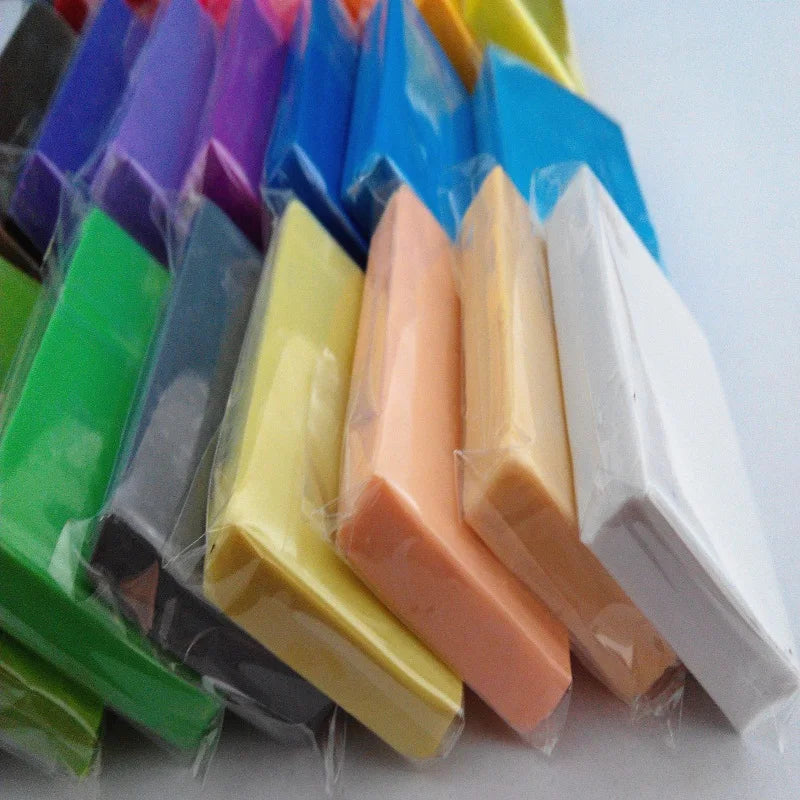 TOP SALE 12PC/lot 20g Block,Modeling Clay ,Polyclay, Pasta Polimerica Effect Clay kids And Adults Starter Kits Oven Bake Clay