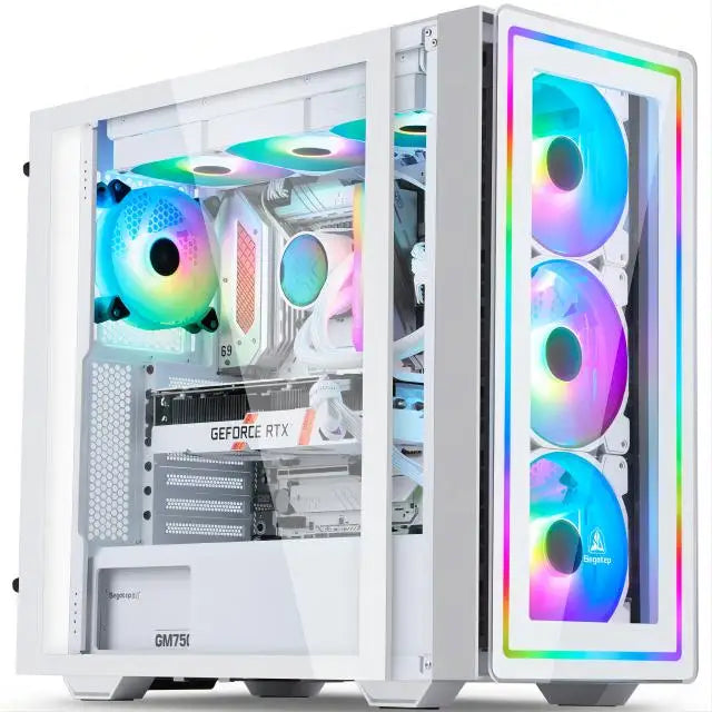 Wholesale new generation gamer desktop computer Win10 16GB Ram SSD 500G Core i5 A8 7680 processor new gaming pc for pc gamer