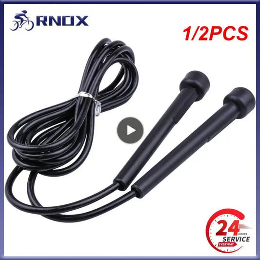 (Pack of 2) 1/ Cordless Jump Rope Training Gym Sports Fitness Adjustable Exercise Rapid Speed Skipping Rope For home