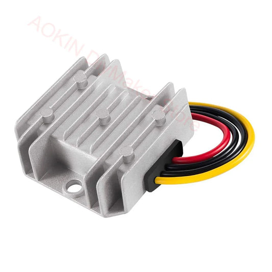 Waterproof DC-DC Voltage Converter Regulator DC 12V 24V Step-Down to 5V 10A 50W Power Supply Regulator Buck Transformer