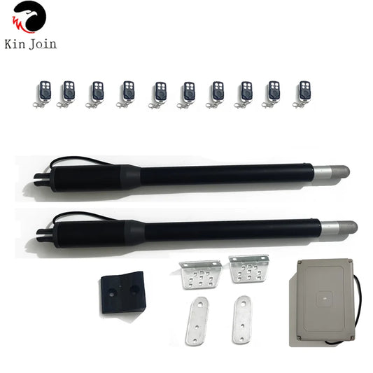 KinJoin Swing gate Automation Kits Swing Door Openers Electric Motor Driver Swing Door Opener For access Control Home Security