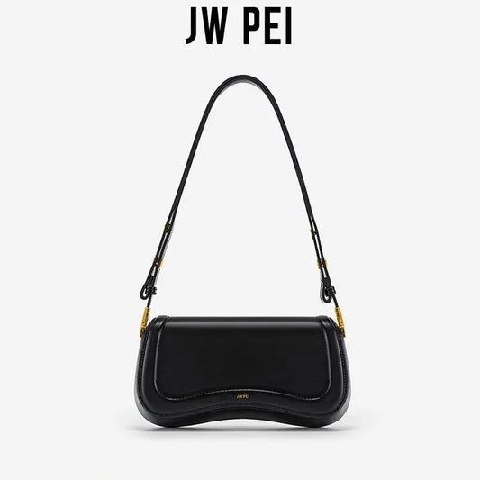 JW PEI Women's Fashion Adjustable Crossbody Shoulder Bag Retro Underarm Saddle Bag