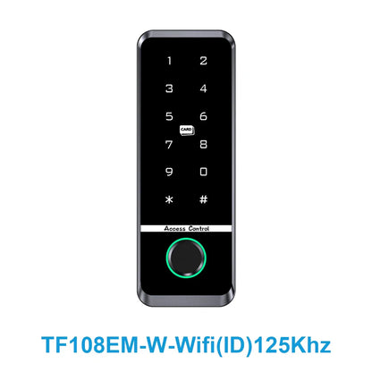 WIFI TUYA App Biometric Fingerprint Access Controller Keypad IP66 Waterproof RFID IC Card Standalone Door Access Control System