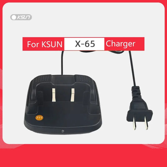 (Pack of 1) X65 Desk Charger Ksun Walkie Talkie Two Way Radio Talkie Walkie Accessories