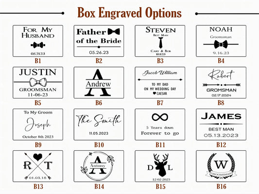 2023 Custom Bridegroom Wedding Cufflinks Sets Personalized Stainless Steel Groomsman Best Man Tie Clip Jewelry Gifts